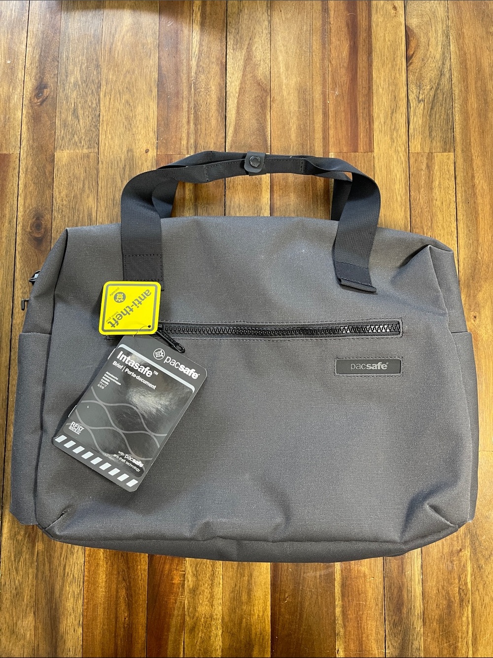 PacSafe Intasafe Briefcase gray